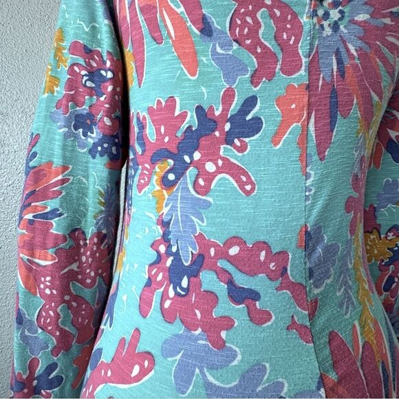 Lilly Pulitzer Lauren Maxi Dress Floral Trippin and Slippin SZ S - Picture 9 of 14